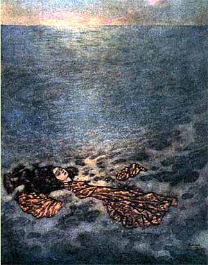 Ilustratie cu mica sirena